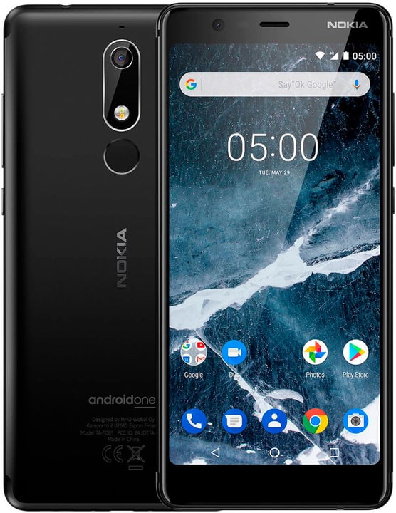 Nokia 5.1 (2018) Dual SIM 32GB nero Smartphone 5.1 (2018) Dual SIM 32GB nero Smartphone Nokia 785300138409 N. figura 1