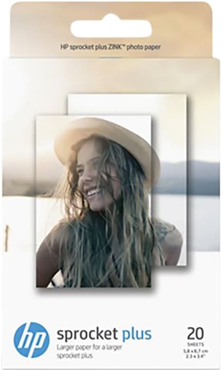 HP ZINK 5,8 x 8,7cm Photopaper 20 fuilles ZINK 5,8 x 8,7cm Photopaper 20 fuilles HP 798548300000 Photo no. 1