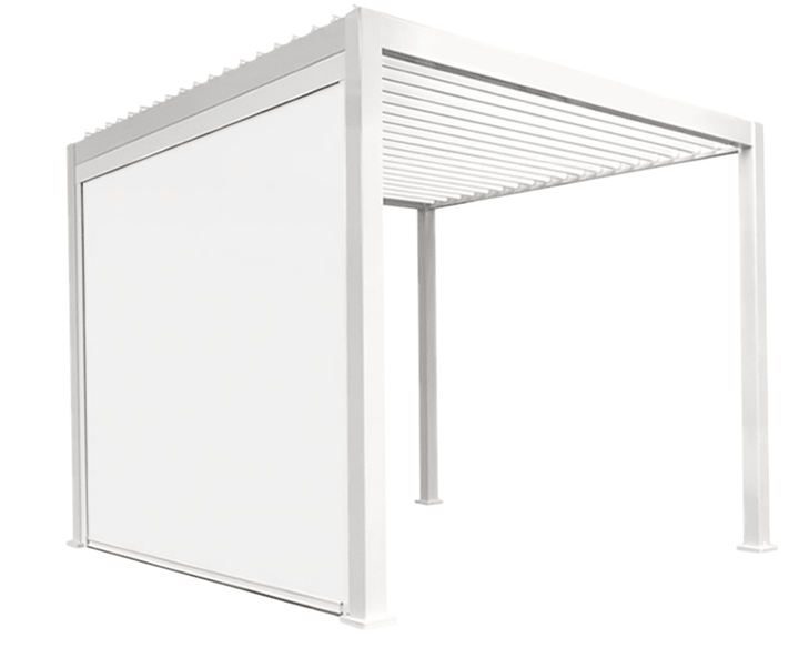 Image of Sonnenkönig Seitenwand Reflect 3x3m weiss Zubehör Pergola bei Do it + Garden von Migros
