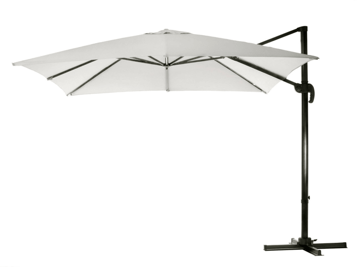 COCON Parasol TR-031, 300 x 300 cm, suspendu, Nature Parasol à bras libre