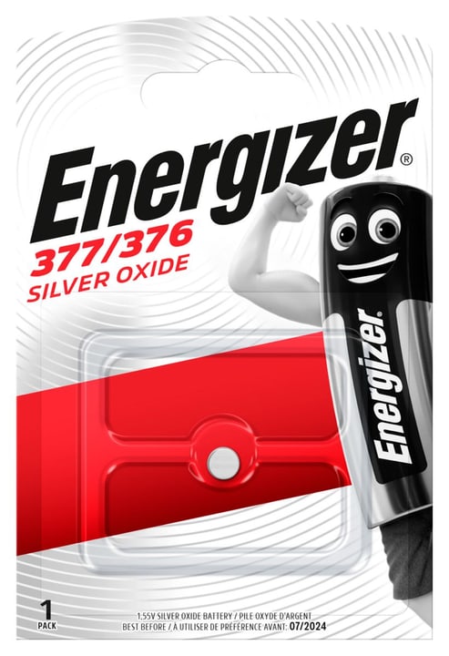 Energizer 377/376 pile pour montres Uhrenbatterie 377/376 pile pour montres Uhrenbatterie Energizer 760906900000 Photo no. 1
