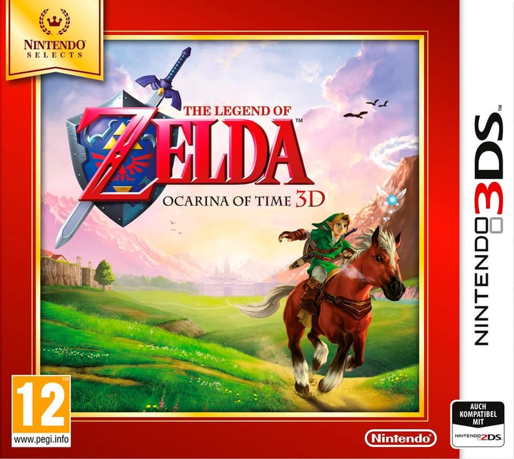 3DS - The Legend of Zelda: Ocarina of Time 3D Selects Box 3DS - The Legend of Zelda: Ocarina of Time 3D Selects Box 785300121138 N. figura 1