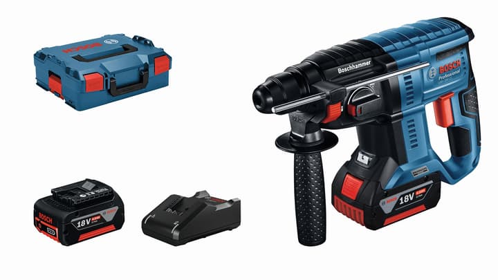 Image of Bosch Professional GBH 18V-21 Kit, 2 Akkus Bohrhammer bei Do it + Garden von Migros