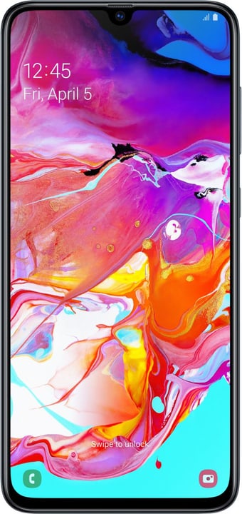 Samsung Galaxy A70 noir Smartphone Galaxy A70 noir Smartphone Samsung 794641600000 Photo no. 1