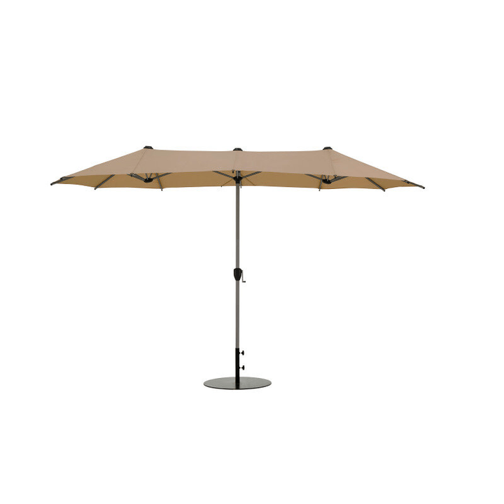 Colibri Lyon Parasol - Toledo, Gray 200x400cm 200x400cm Parasol