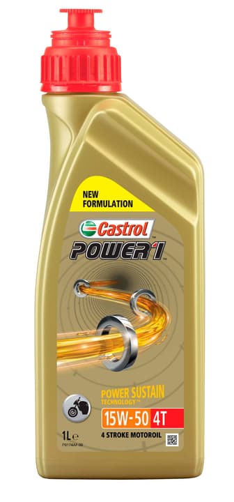 Image of Castrol Power 1 4T 15W-50 1L Motoröl bei Do it + Garden von Migros