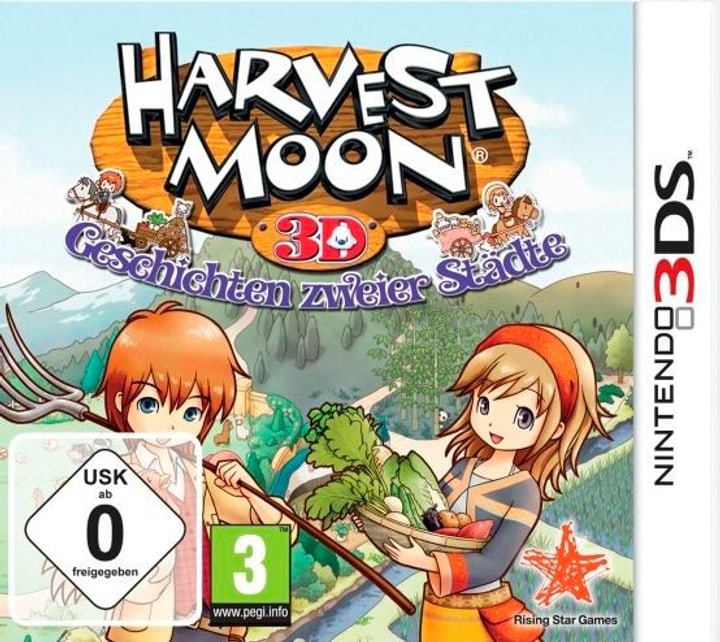 3DS - Harvest Moon 3D: Geschichten zweier Städte 3DS - Harvest Moon 3D: Geschichten zweier Städte 785300121945 Bild Nr. 1