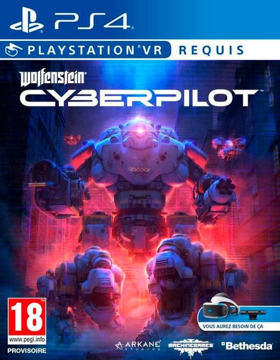 PS4 - Wolfenstein: Cyberpilot VR F Box PS4 - Wolfenstein: Cyberpilot VR F Box 785300145243 Photo no. 1