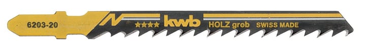 kwb Lame per seghetto alternativo / Sabre Saw grossolano 100 mm 5 pz. Lame per seghetto alternativo / Sabre Saw grossolano 100 mm 5 pz. kwb 610512500000 N. figura 1
