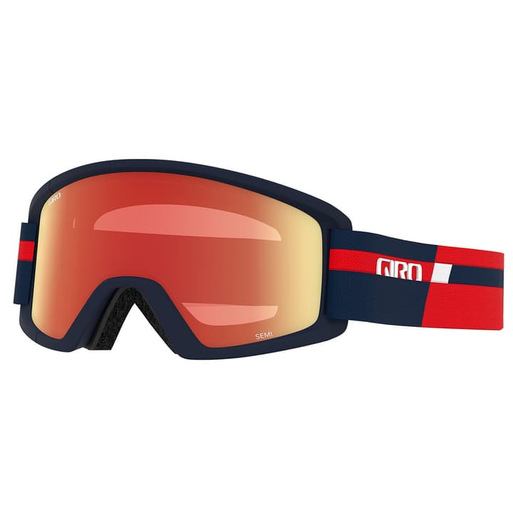 Image of Giro Semi Flash Skibrille / Snowboardbrille dunkelrot