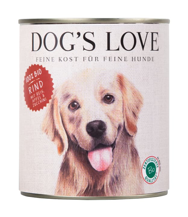 Image of Dogs Love Bio Rind Nassfutter