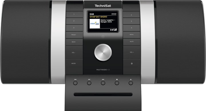 Technisat MultyRadio 4.0 - Noir/Argent Chaînes HiFi compactes MultyRadio 4.0 - Noir/Argent Chaînes HiFi compactes Technisat 785300151117 Photo no. 1