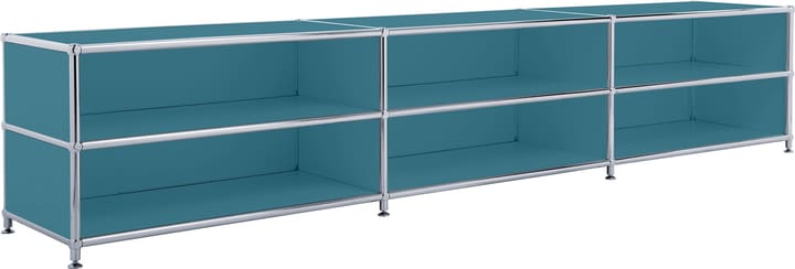 FLEXCUBE Buffet FLEXCUBE Buffet 401813730166 Dimensioni L: 227.0 cm x P: 40.0 cm x A: 44.5 cm Colore Petrolio N. figura 1