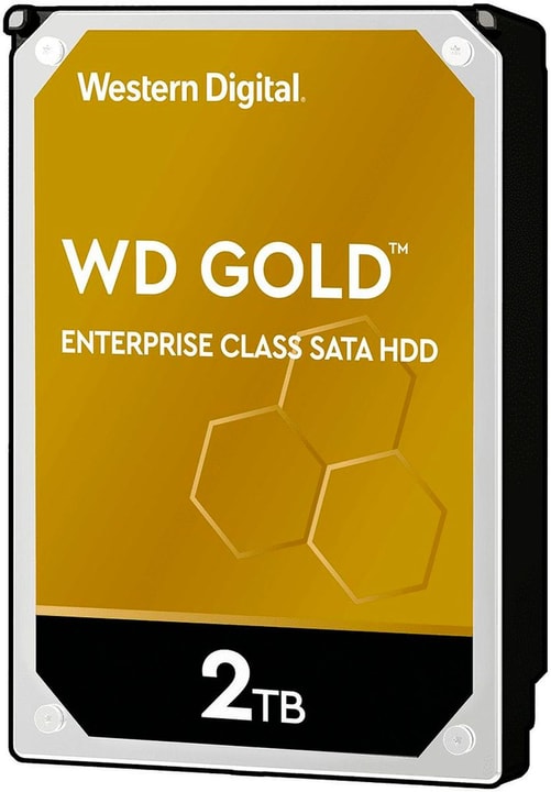 Western Digital Harddisk Gold 2 TB 3.5" Disque Dur Interne HDD Harddisk Gold 2 TB 3.5" Disque Dur Interne HDD Western Digital 785300150221 Photo no. 1