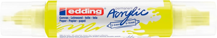 Image of edding Acrylmarker 5400, double liner, neongelb bei Do it + Garden von Migros