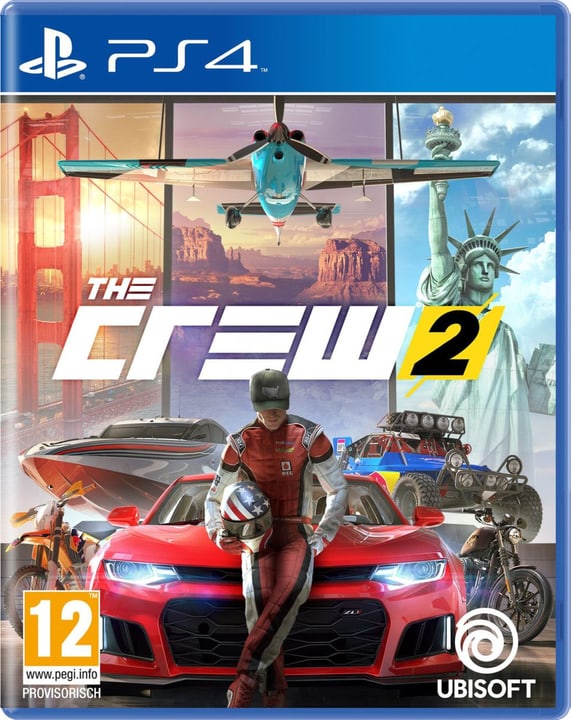 PS4 - The Crew 2 Box PS4 - The Crew 2 Box 785300128781 Photo no. 1