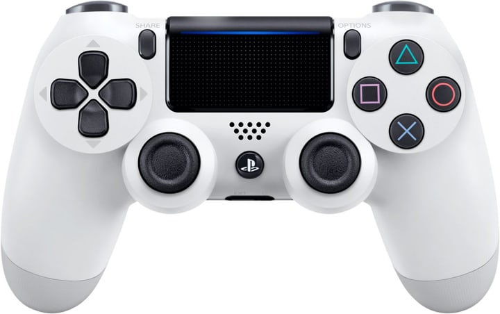 Sony PS4 Wireless DualShock Controller v2 blanc Manette PS4 Wireless DualShock Controller v2 blanc Manette Sony 798072100000 Photo no. 1