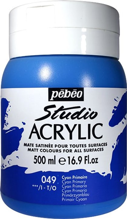 Pebeo Pébéo High Viscosity Studio 500ml Pébéo High Viscosity Studio 500ml Pebeo 663534271049 Couleur Cyan Primaire Photo no. 1