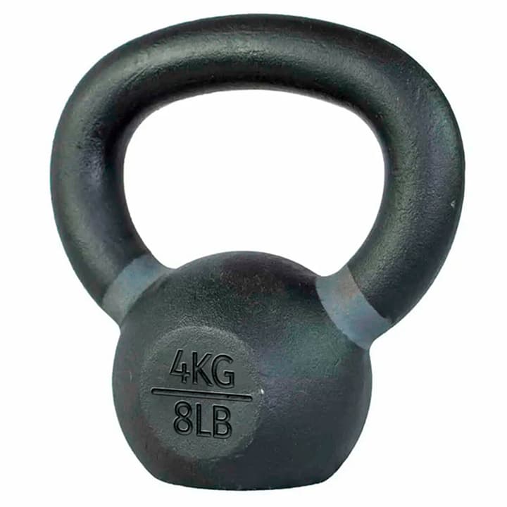 Image of GladiatorFit Competition Kettlebell aus pulverbeschichtetem Stahl : 4 KG Kettlebell