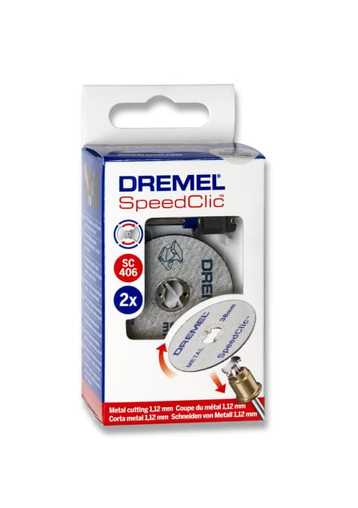 Image of Dremel SpeedClic Starter-Set 38 mm (SC406) Zubehör Schneiden bei Do it + Garden von Migros