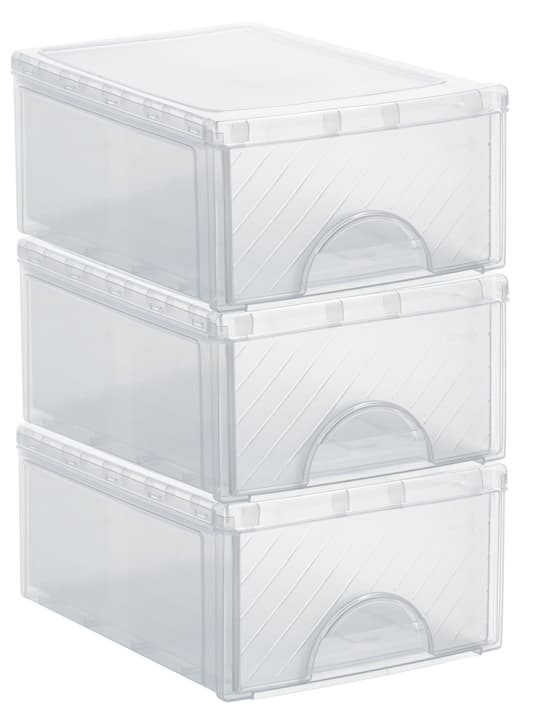 Image of Rotho Frontbox klein, 3er-Set Schubladenbox bei Do it + Garden von Migros