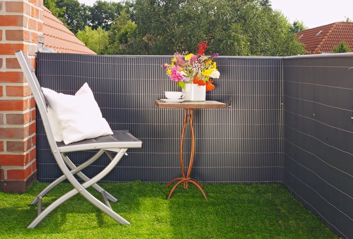 Image of Videx Balkonverkleidung Rügen 300 x 90 cm Balkonsichtschutz