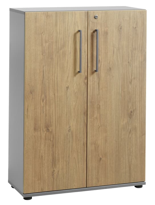 CONCEPT X Schrank nieder CONCEPT X Schrank nieder 401829900000 Grösse B: 82.5 cm x T: 35.0 cm x H: 115.9 cm Farbe Silberfarbig Bild Nr. 1