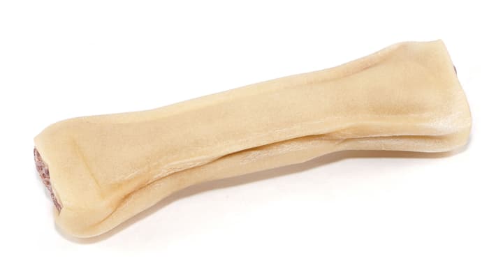 Image of Edelbeiss Silber Kauknochen mit Pansen, 17cm Kauartikel