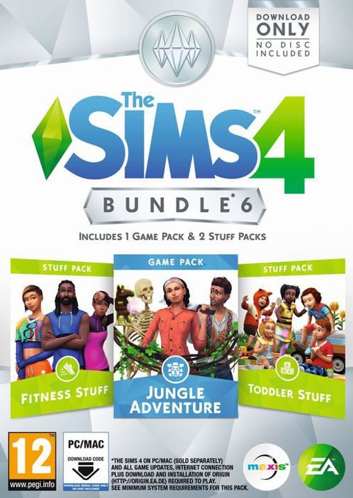 PC - The Sims 4 - Bundle 6 Box PC - The Sims 4 - Bundle 6 Box 785300133168 Photo no. 1