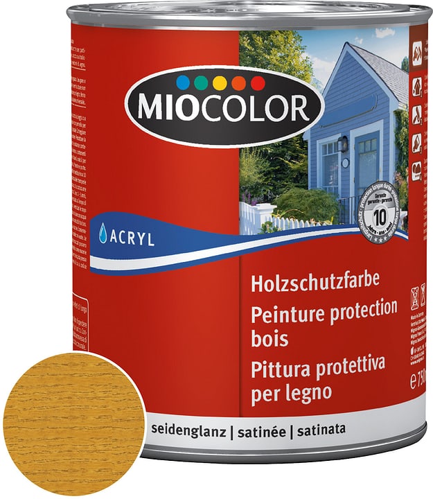 Image of Miocolor Acryl Holzlasur Eiche 750 ml