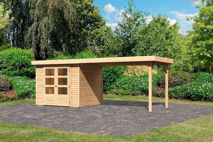 Karibu Maison de jardin Askola 3 set, 19 mm Cabane de jardin