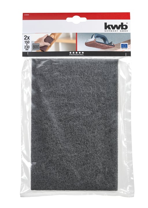 Image of kwb Schleifvlies, 150 x 230 mm, K 800 Zubehör Schleifen