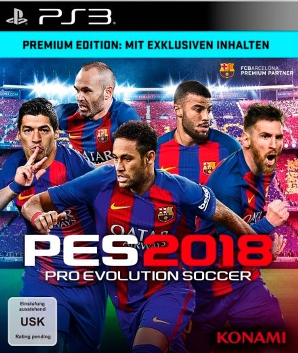 PS3 - PES 2018 - Pro Evolution Soccer 2018 Premium Ed. PS3 - PES 2018 - Pro Evolution Soccer 2018 Premium Ed. 785300122642 Photo no. 1
