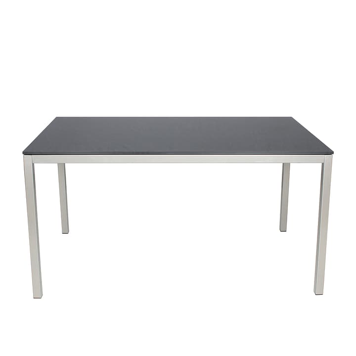 Tisch LOCARNO mit HPL-Platte, Dark grey, 140 cm Tisch LOCARNO mit HPL-Platte, Dark grey, 140 cm 753179400000 Bild Nr. 1