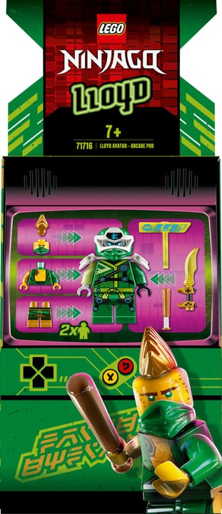 LEGO Ninjago 71716 Avatar Lloyd Arcade Kapsel LEGO Ninjago 71716 Avatar Lloyd Arcade Kapsel 748734700000 Photo no. 1