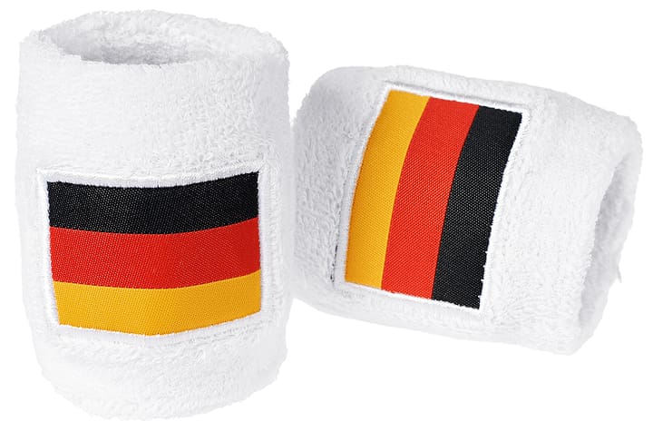 Extend Allemagne Serre-poignets aux couleurs du Allemagne. Allemagne Serre-poignets aux couleurs du Allemagne. Extend 461936199910 Couleur blanc Taille one size Photo no. 1