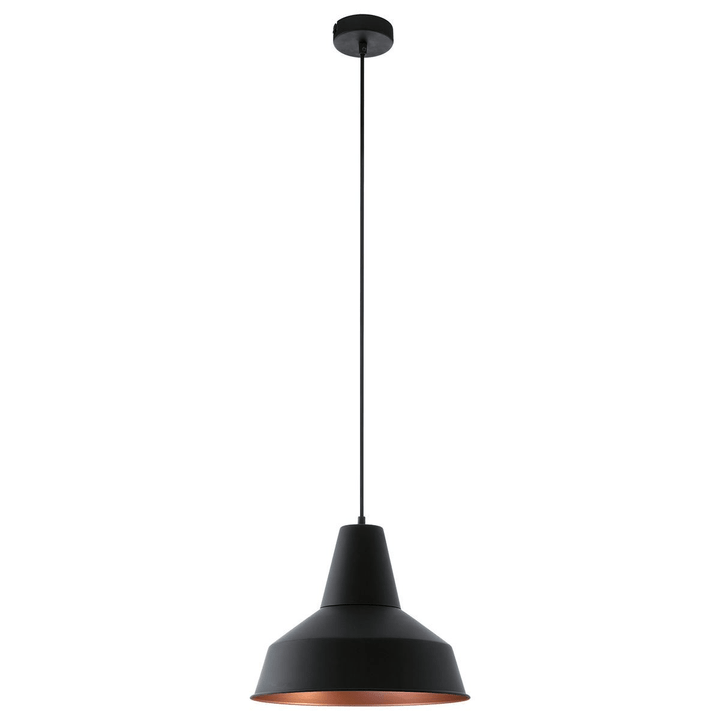 Eglo Hängeleuchte Somerton, schwarz/kupfer Hängeleuchte Somerton, schwarz/kupfer Eglo 61215060000017 Bild Nr. 1