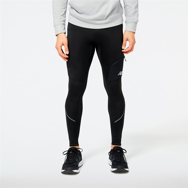 Image of New Balance Impact Run Heat Tight Tights schwarz