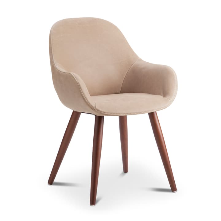 LAYLA Stuhl Grizzly LAYLA Stuhl Grizzly 366028218205 Grösse B: 56.0 cm x T: 60.0 cm x H: 84.0 cm Farbe Taupe Bild Nr. 1
