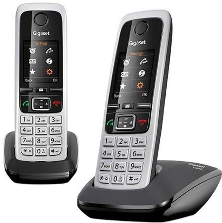 Gigaset C430 Duo noir Téléphone fixe C430 Duo noir Téléphone fixe Gigaset 785300127763 Photo no. 1