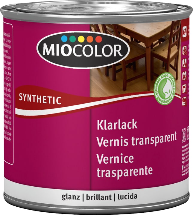 Image of Miocolor Synthetic Klarlack glanz Farblos 375 ml bei Do it + Garden von Migros