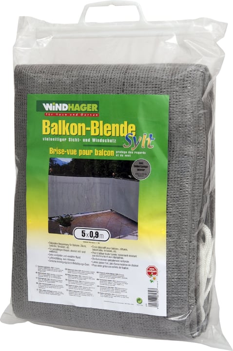 Image of Windhager Balkonblende Sylt 500 x 90 cm Sichtschutzblende bei Do it + Garden von Migros