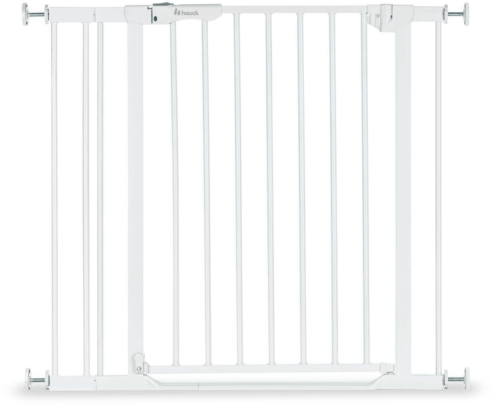 Hauck Barrière de sécurité Clear Step 2 +9 cm Blanc Barrières de sécurité bébé