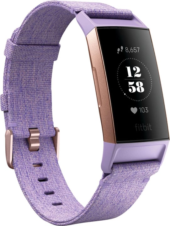 Fitbit Charge 3 Lavender Woven Special Edition (NFC) Activity Tracker Charge 3 Lavender Woven Special Edition (NFC) Activity Tracker Fitbit 798452000000 Photo no. 1