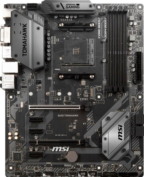 MSI B450 Tomahawk Mainboard B450 Tomahawk Mainboard MSI 785300143924 Photo no. 1