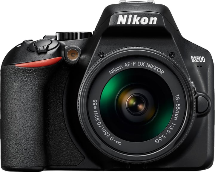 Nikon D3500 Kit AF-P DX 18-55 mm Spiegelreflexkamera D3500 Kit AF-P DX 18-55 mm Spiegelreflexkamera Nikon 793437900000 Bild Nr. 1