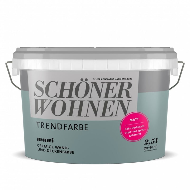 Image of Schöner Wohnen Trendfarbe Matt Maui 2.5 l Wandfarbe bei Do it + Garden von Migros