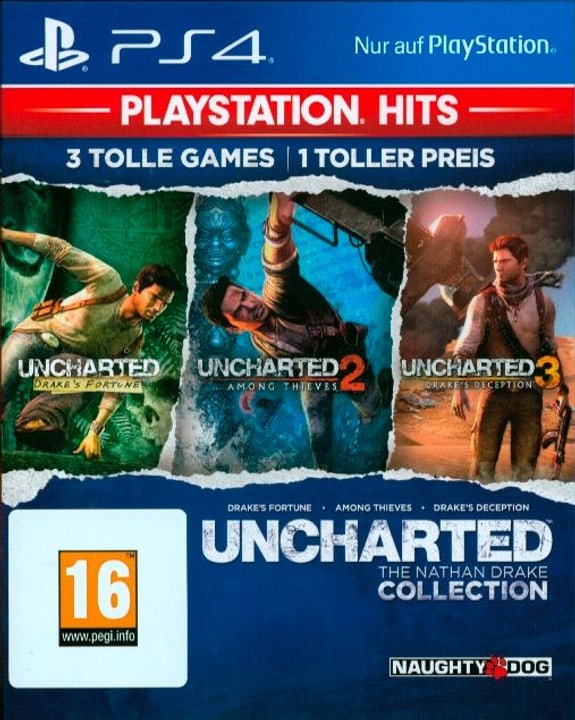 PS4 - PlayStation Hits: Uncharted Collection D Box PS4 - PlayStation Hits: Uncharted Collection D Box 785300142864 Photo no. 1