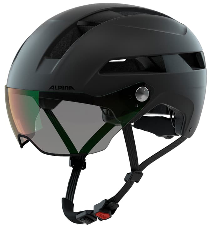 Image of Alpina Soho Visor Vario Visier Velohelm schwarz