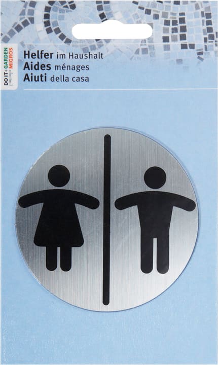 Image of Türschild Mann + Frau